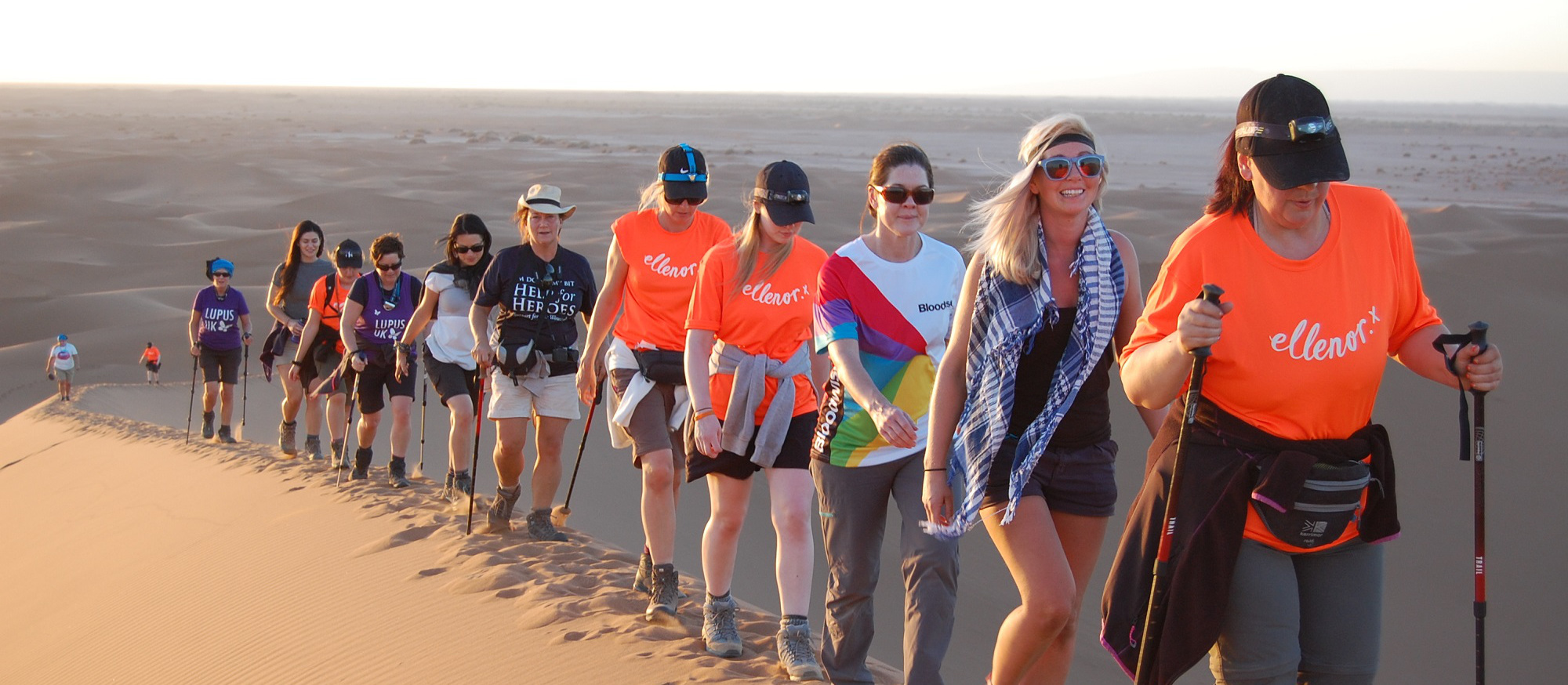 Why Sam trekked the Sahara for charity... 